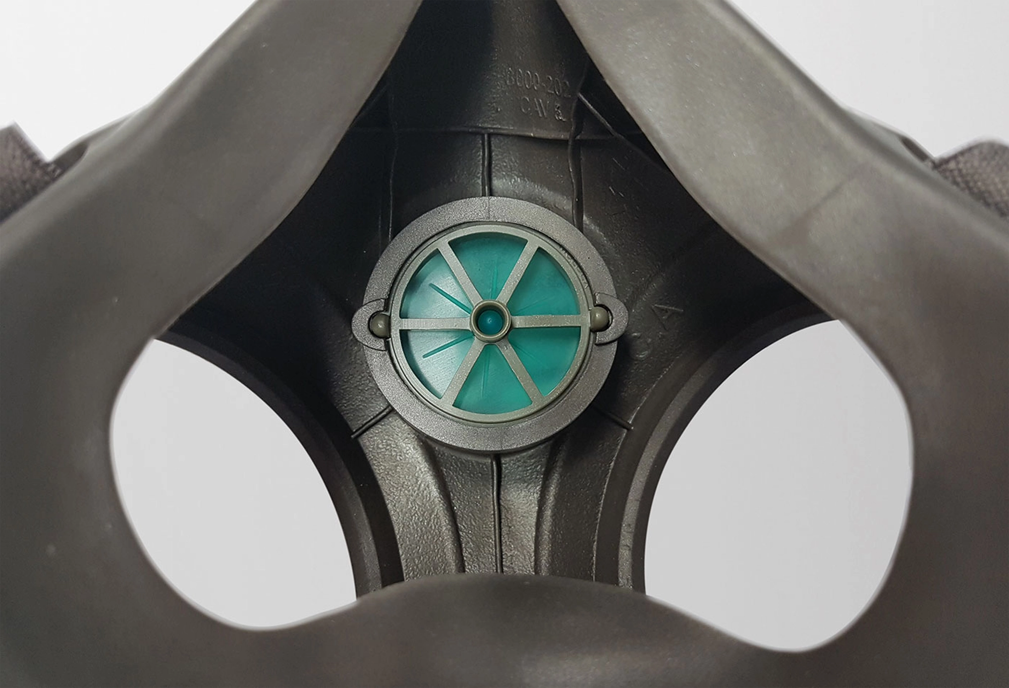 Moldex 8000-tpe Halbmaske Innenansicht