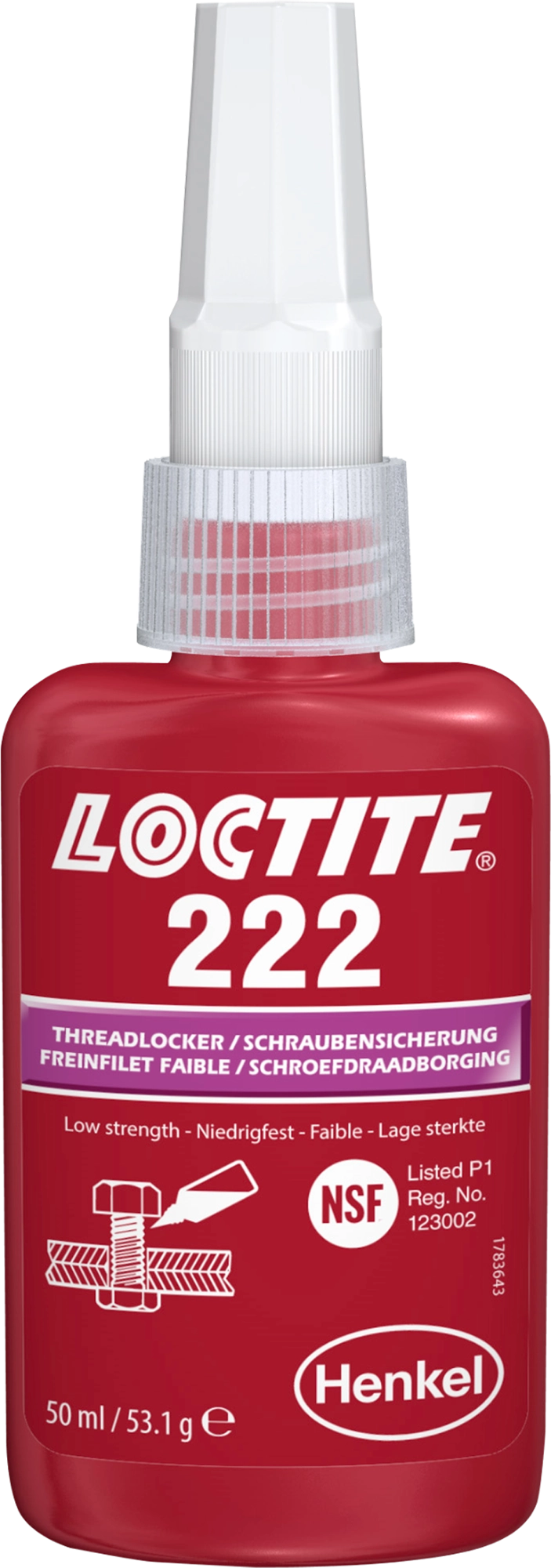 LOCTITE 222 BO 50ML