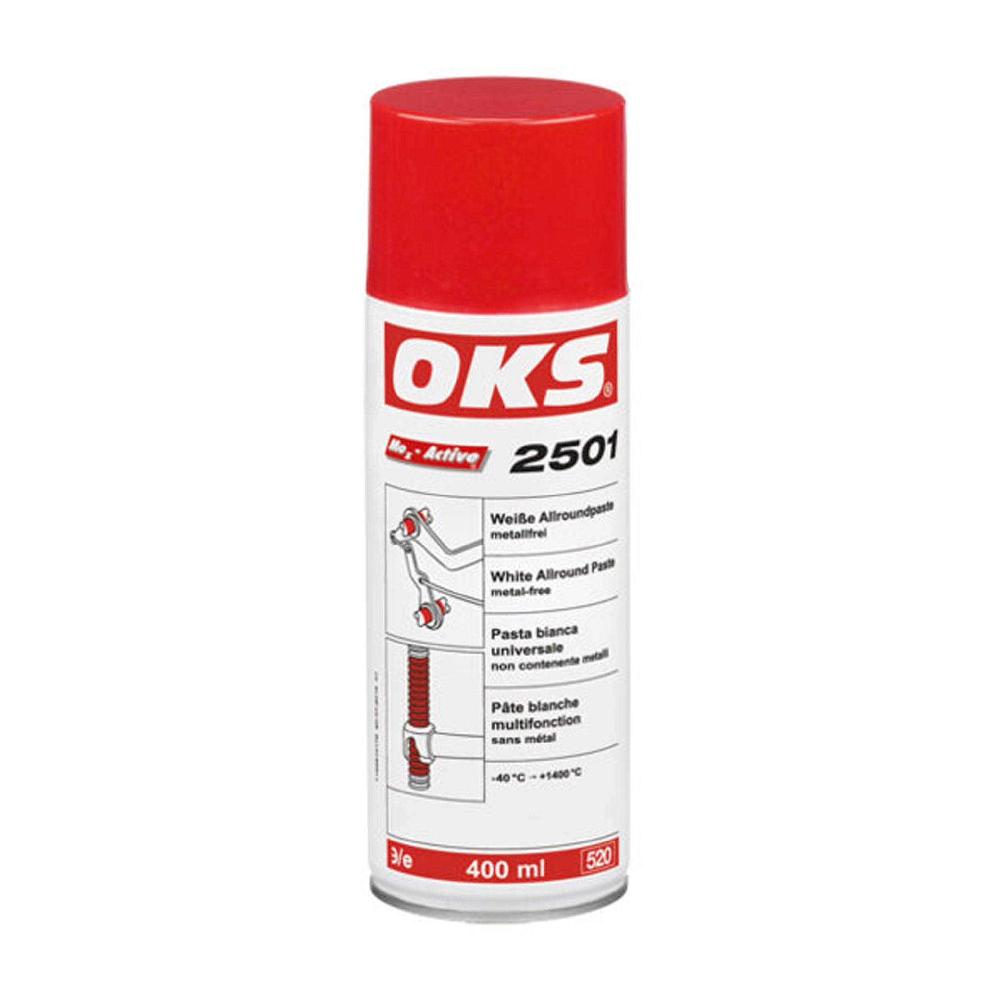 OKS 2501 Weisse Allround-Paste 400ml