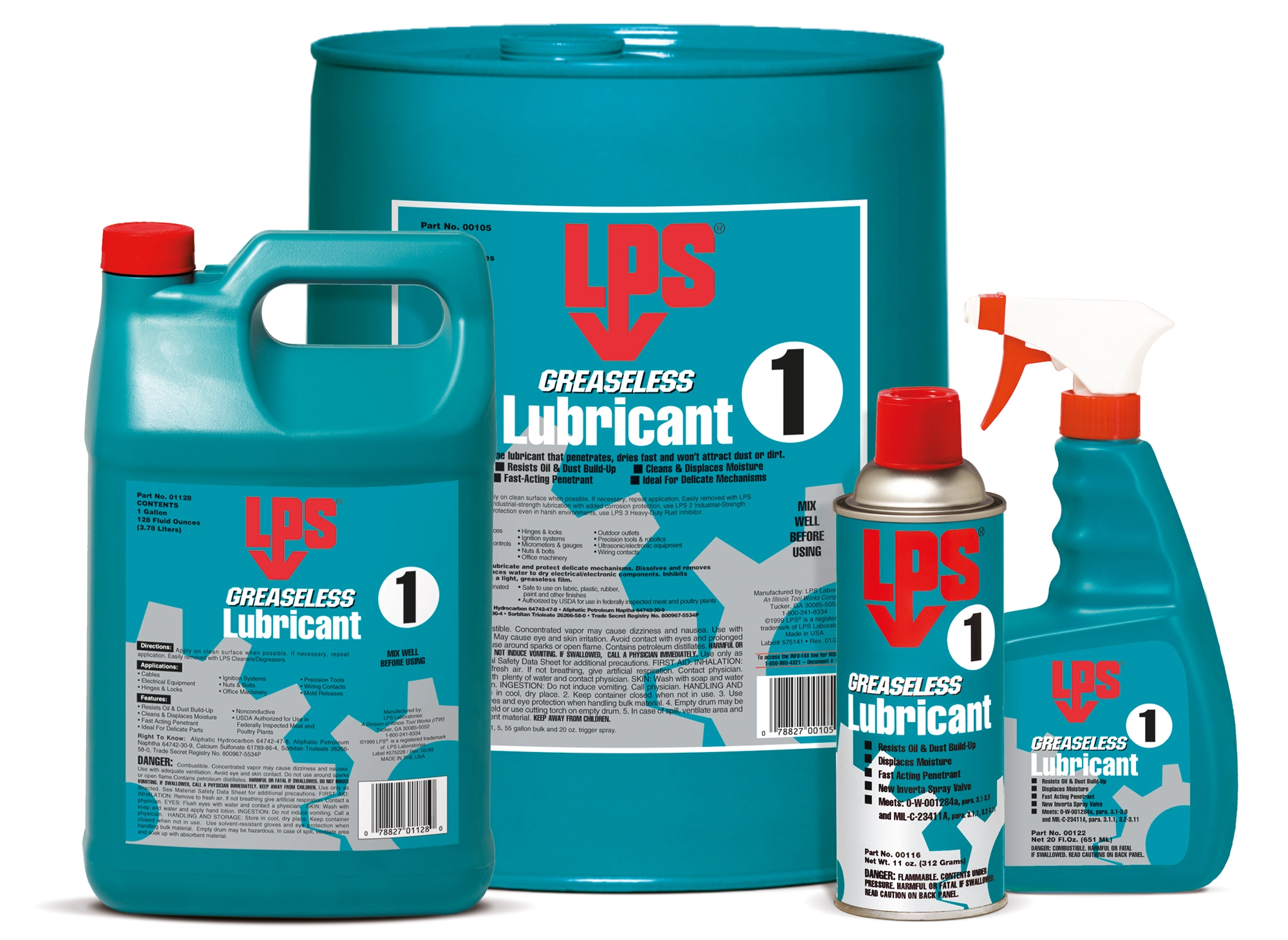 LPS 1 Fettfreies Schmiermittel alle