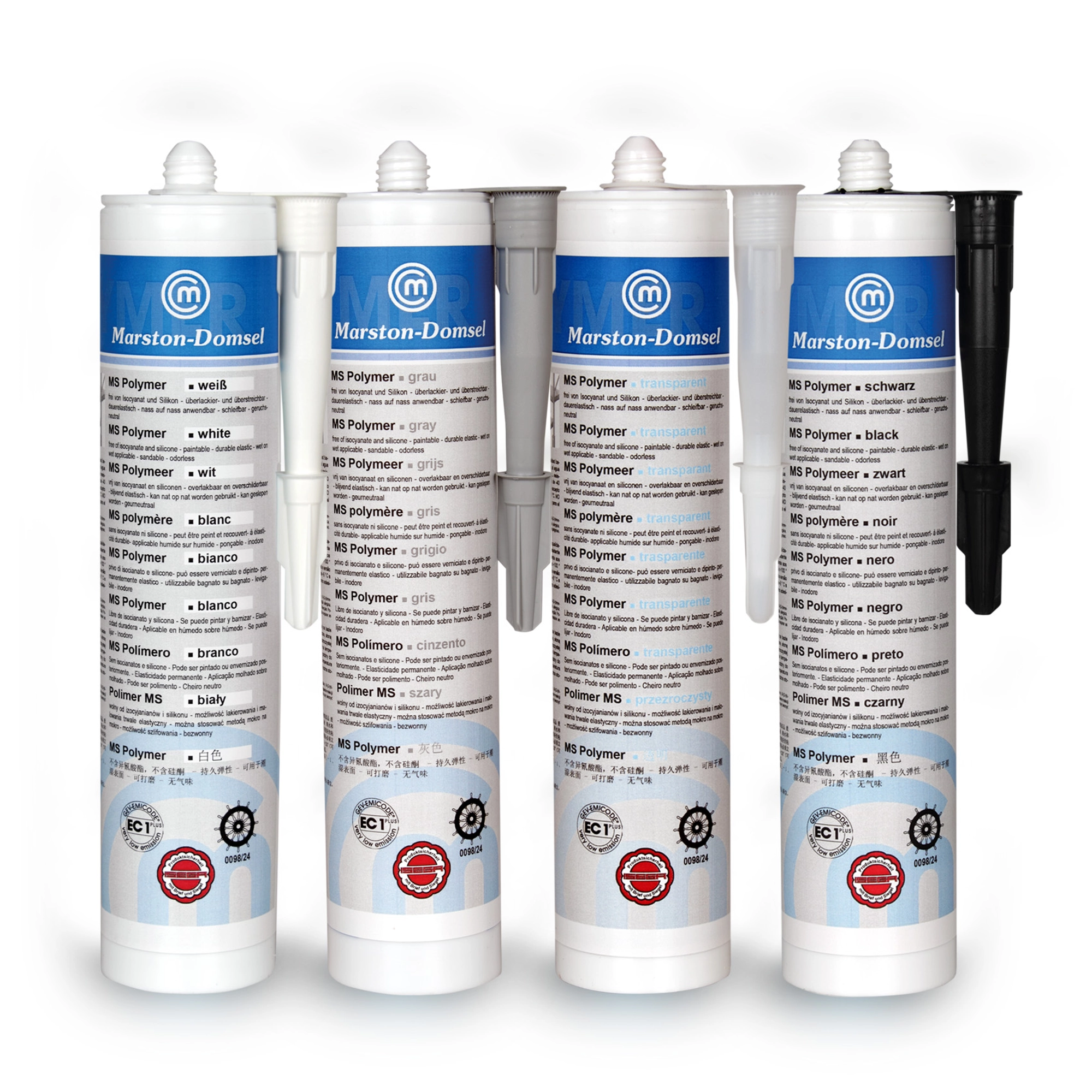 md ms polymer alleFarben