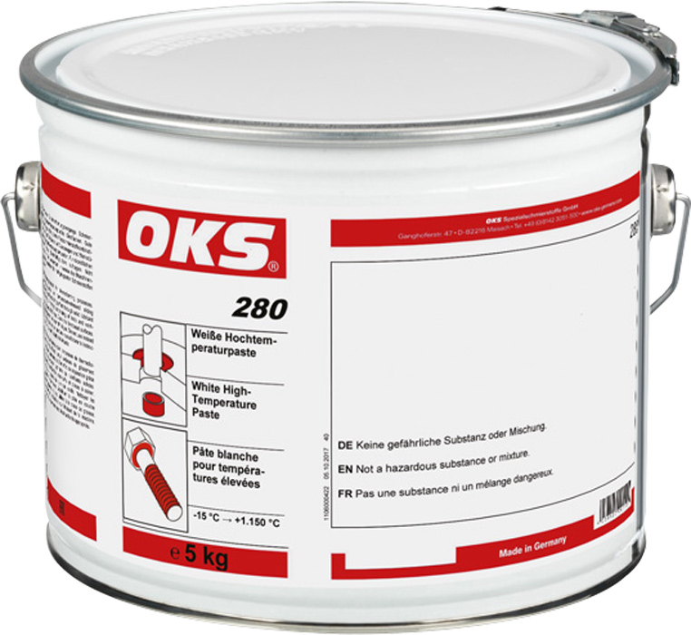 OKS 280 Weisse Hochtemperaturpaste 5kg