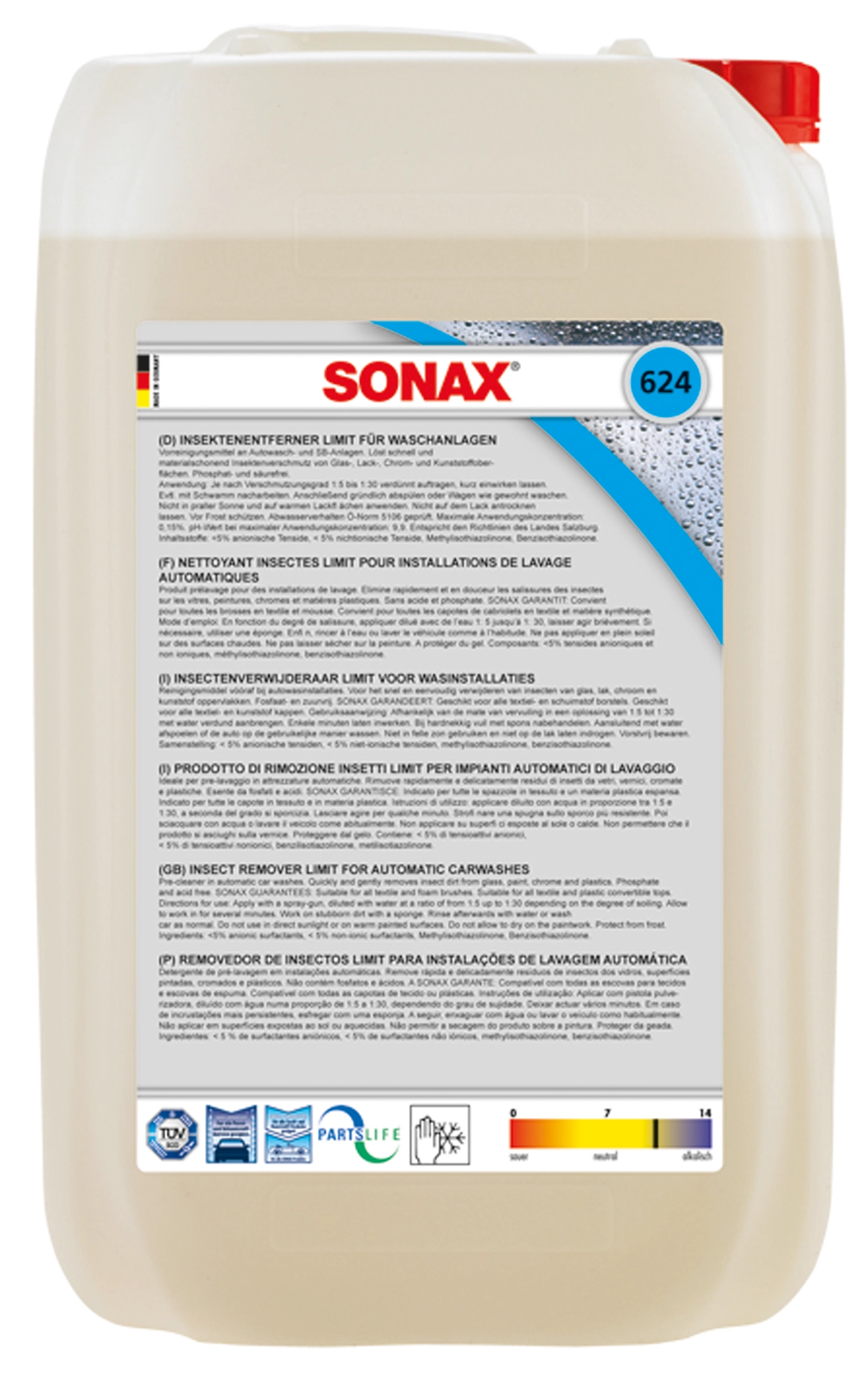 sonax insektenentferner 624 25ltr