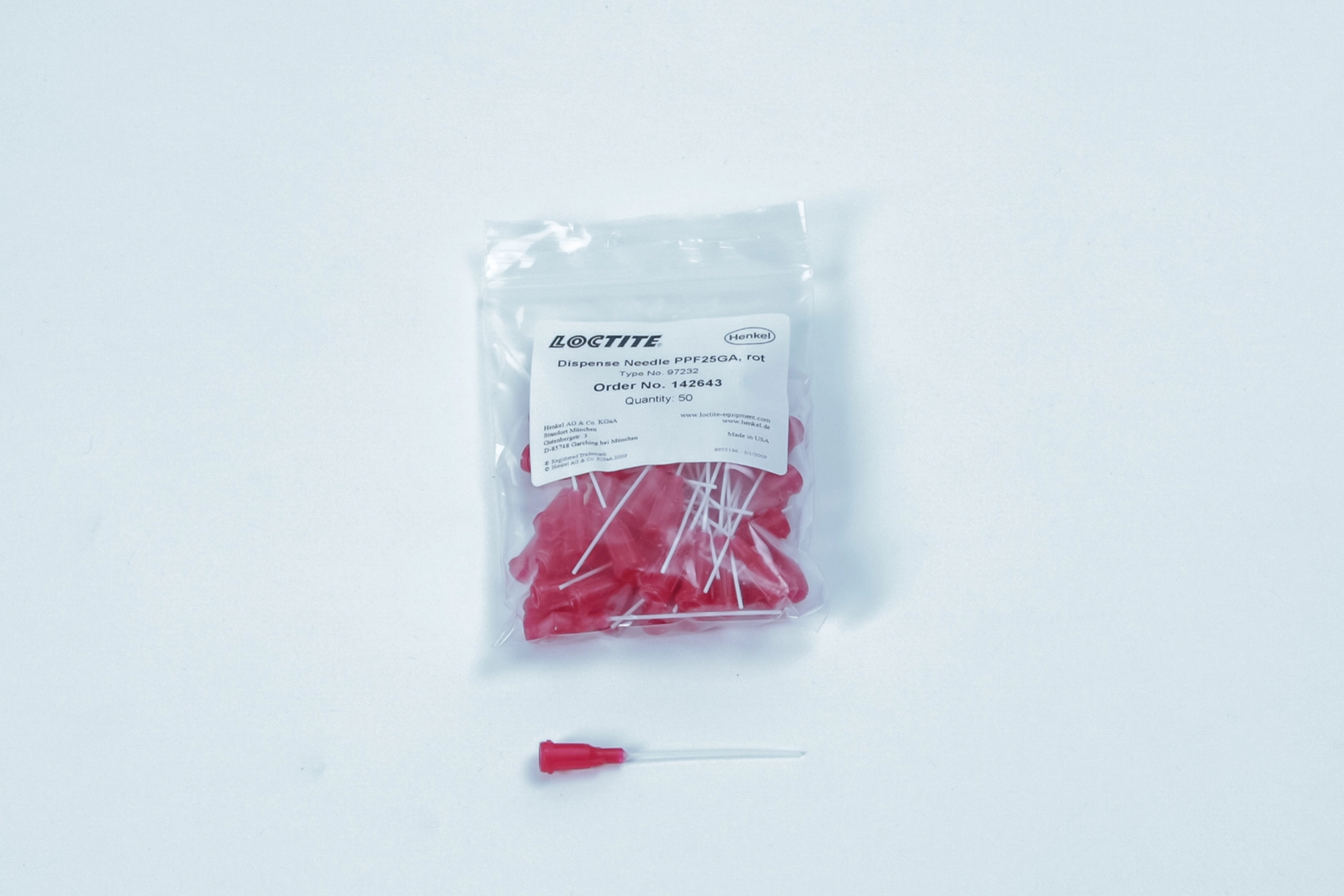 DISPENSE NEEDLE PPF 25x50