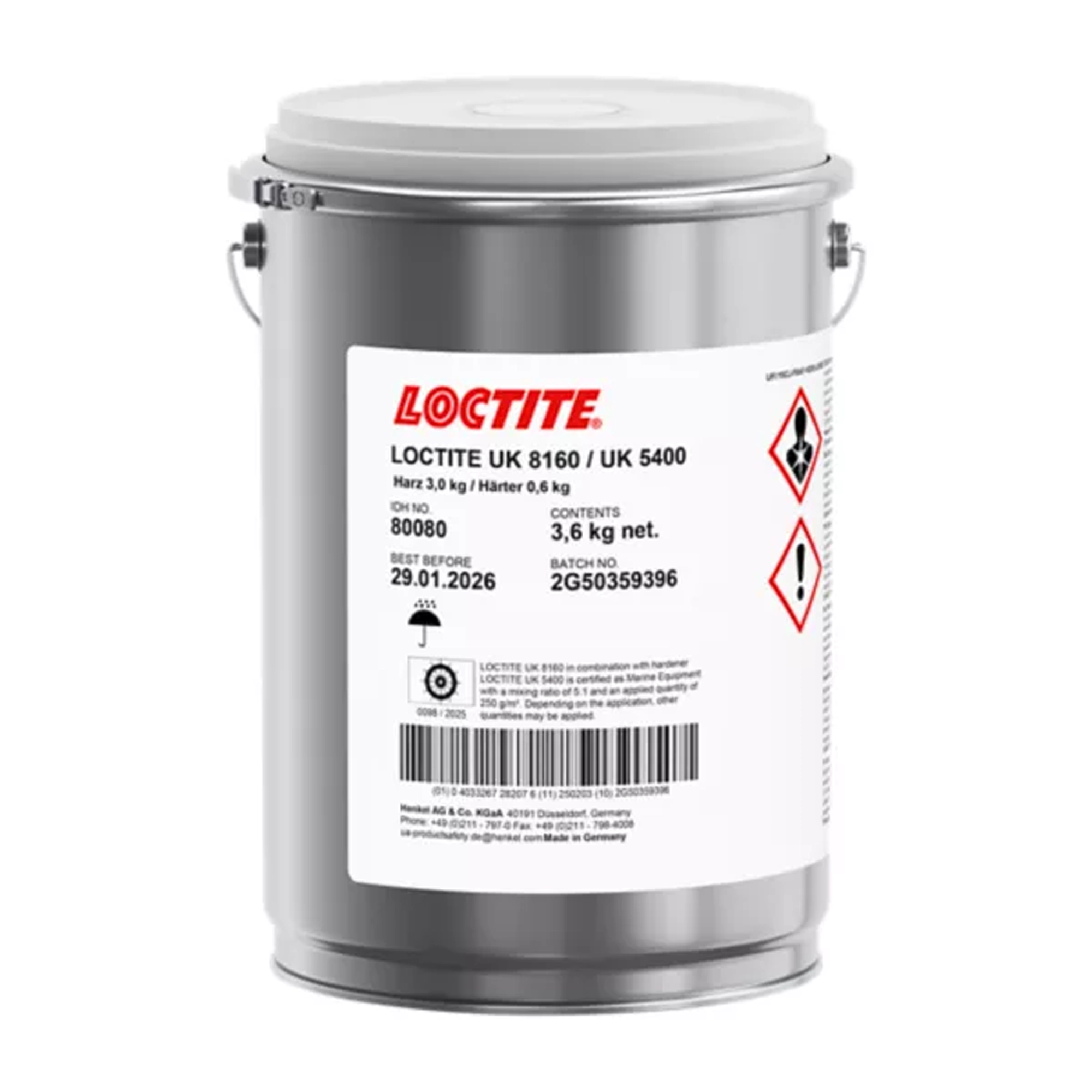 loctite uk 8160 loctite uk 5400 3-6kg