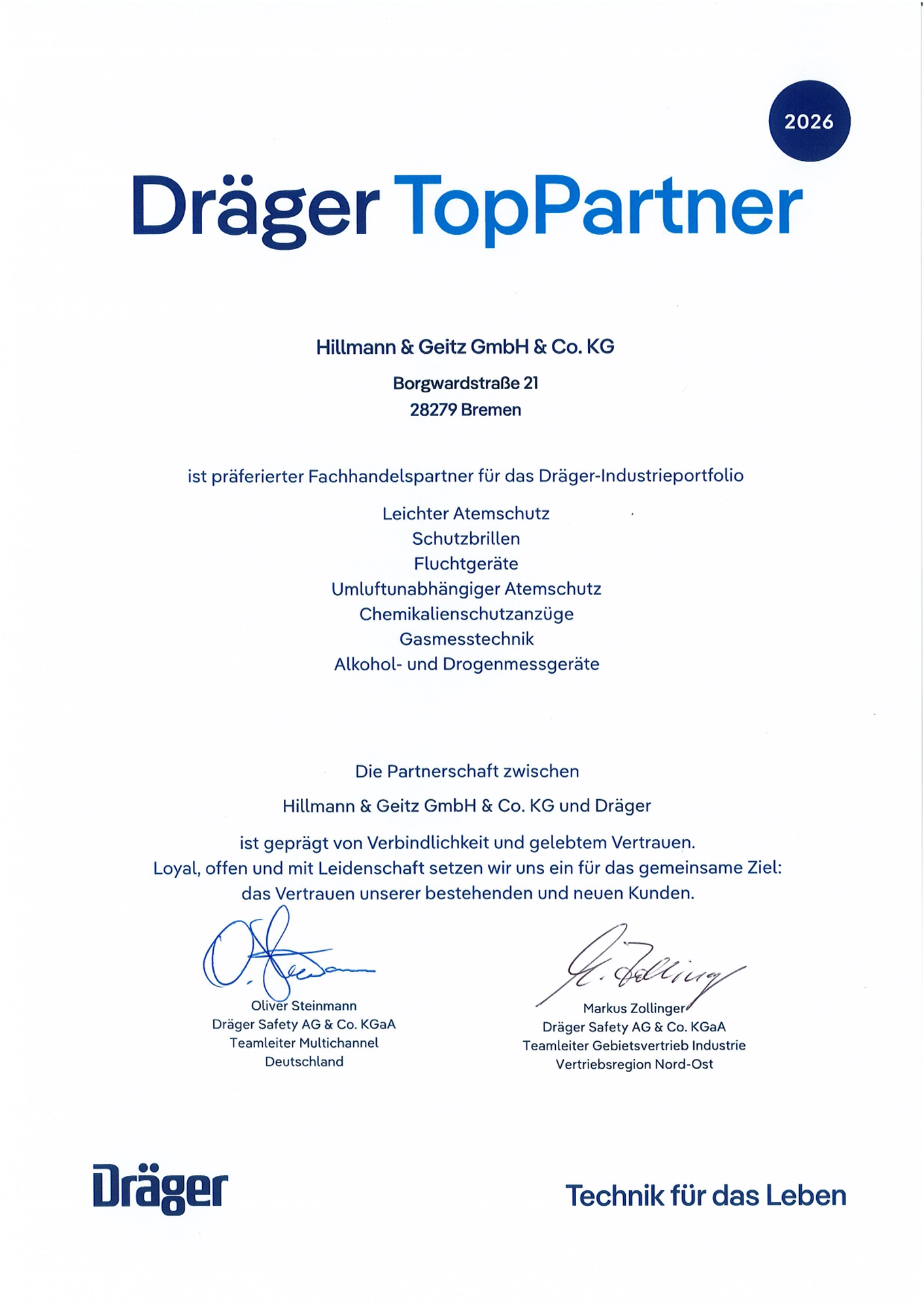 Draeger TopPartner