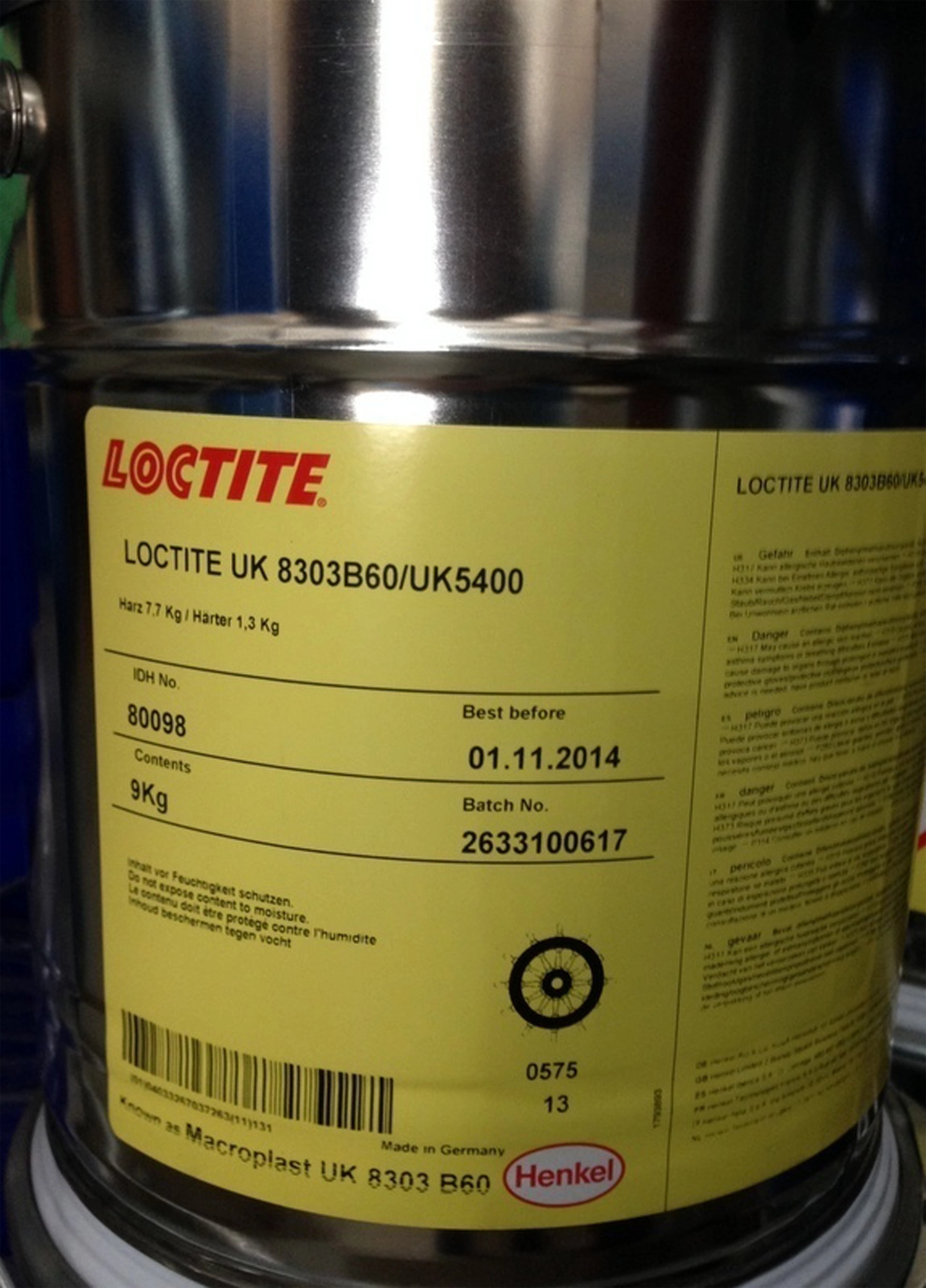 Loctite UK 8303 inkl Haerter